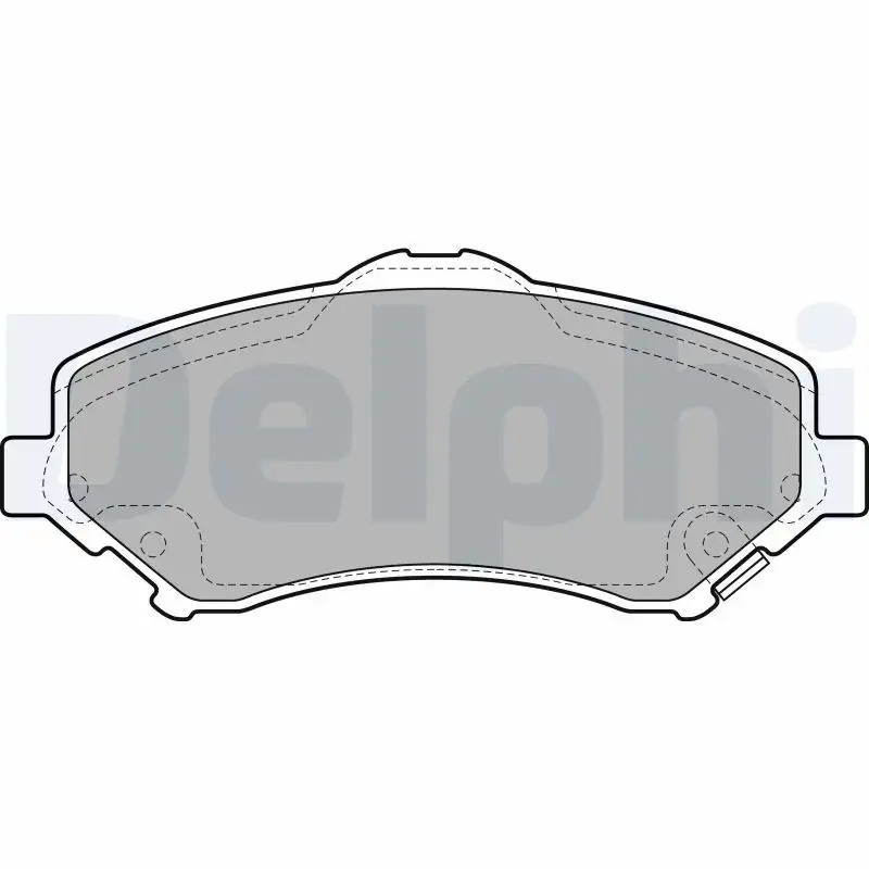 DELPHI LP2143 Ön Fren Balatası resmi