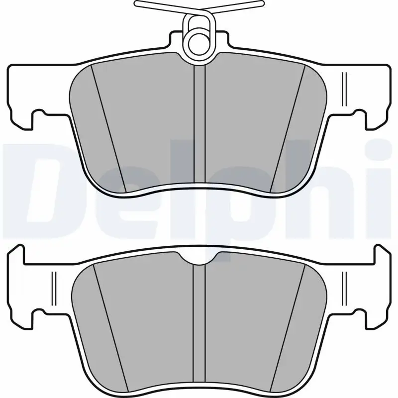 DELPHI LP3391 Arka Fren Balatası resmi