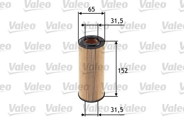 VALEO 586545 Yağ Filtresi resmi