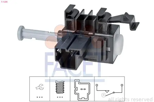 FACET 7.1236 Debriyaj Pedal Müşiri resmi