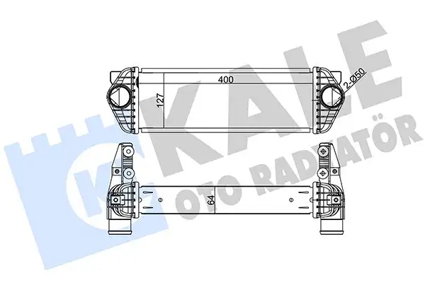 KALE 344920 Turbo Radyatörü resmi