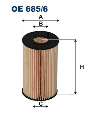 FILTRON OE685/6 Yağ Filtresi 0415251010 resmi