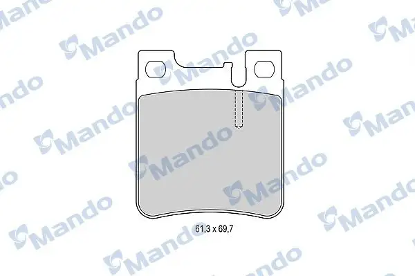 MANDO MBF015655 Arka Fren Balatası resmi