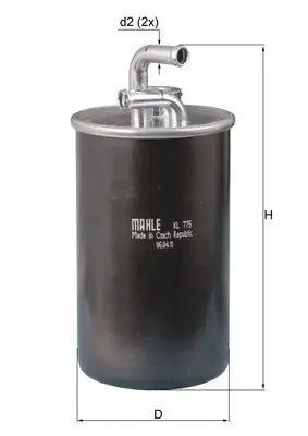 MAHLE KL775 Yakıt Filtresi resmi