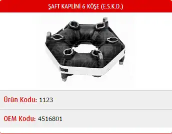 MASTER M1123 Şaft Askısı 92VB4235GB resmi