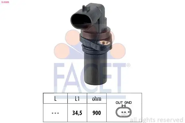 FACET 9.0389 Krank Sensörü 46798363 resmi