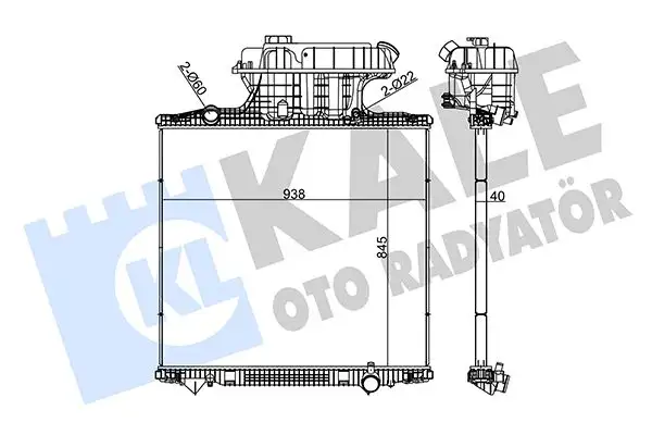 KALE 350265 Radyatör resmi