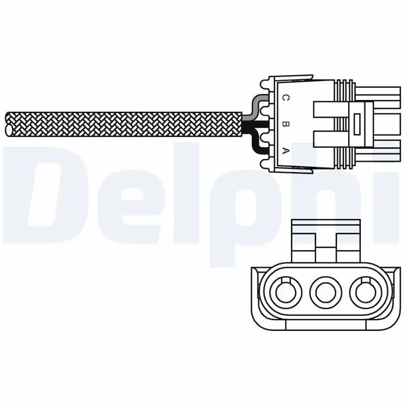DELPHI ES10968-12B1 Oksijen Sensörü resmi
