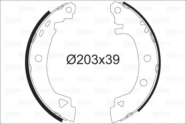 VALEO 562041 Arka Fren Balatası 7701202919 resmi