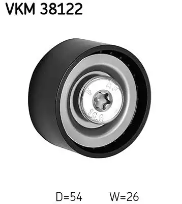 SKF VKM38122 Alternatör Gergi Rulmanı A6512000770 resmi