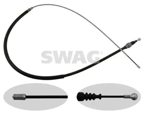SWAG 32924412 El Fren Halatı (Arka) resmi