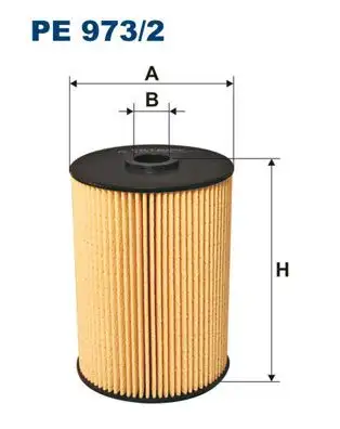FILTRON PE973/2 Yakıt Filtresi 1K0127400L resmi
