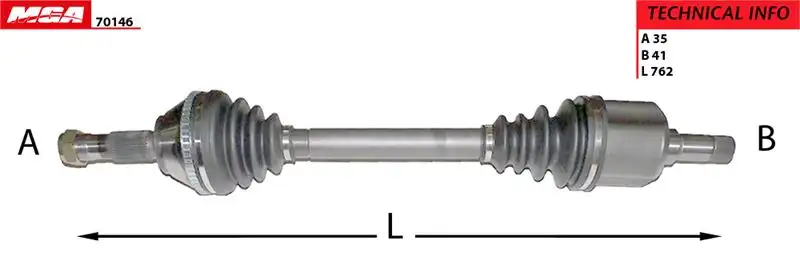 MGA 70146 Ön Aks (Sol) 1478551080 resmi