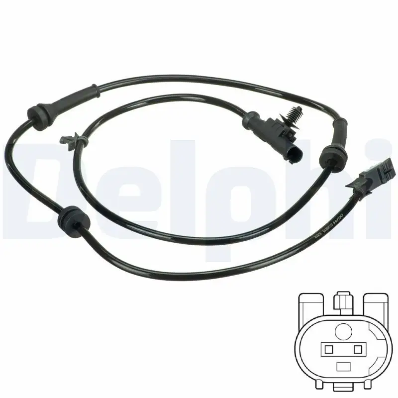 DELPHI SS20616 ABS Hız Sensörü (Ön) 47910AX610 resmi