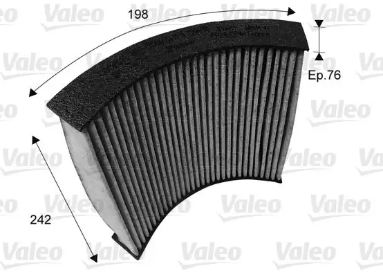 VALEO 715719 Polen Filtresi (Karbonlu) 64119237555 resmi