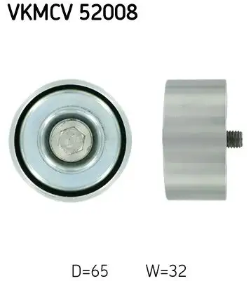 SKF VKMCV52008 Alternatör Gergi Rulmanı resmi
