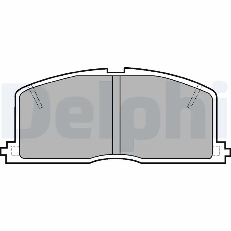 DELPHI LP460 Ön Fren Balatası resmi