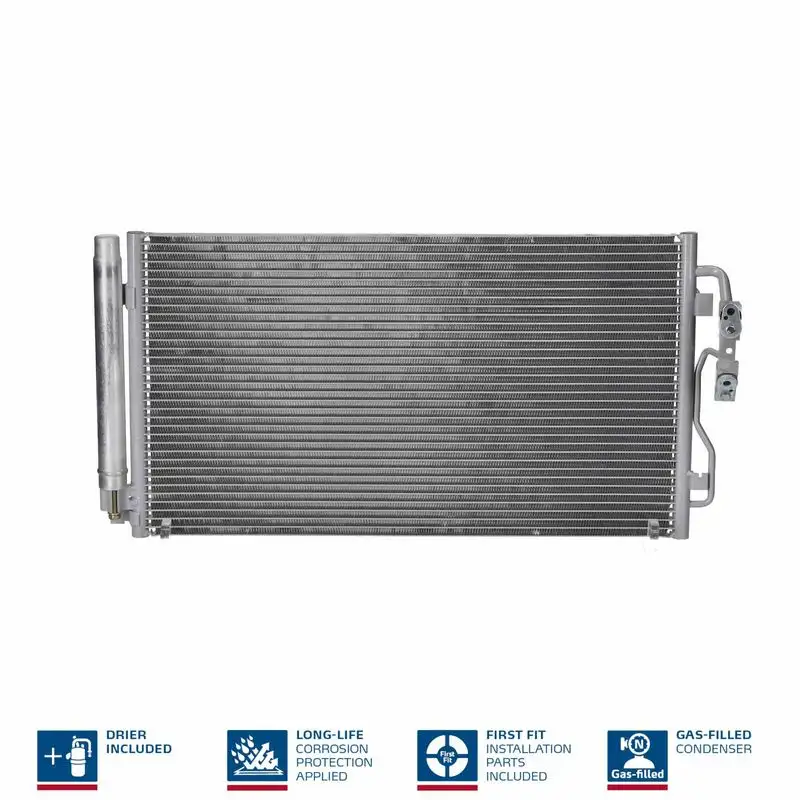 NISSENS 940236 Klima Radyatörü resmi