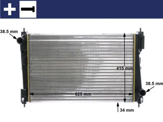 MAHLE CR1111000S Radyatör resmi