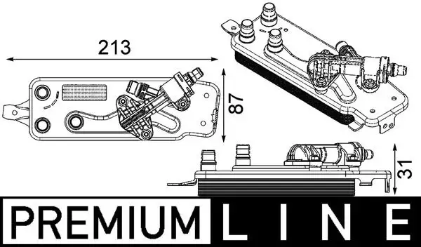 MAHLE CLC90000P Şanzıman Yağ Soğutucu resmi