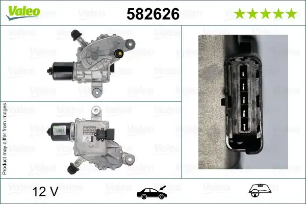 VALEO 582626 Silecek Motoru (Ön) 6405PG resmi