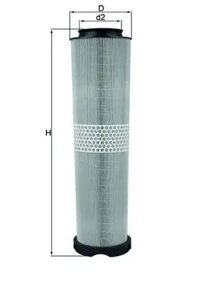 MAHLE LX816/6 Hava Filtresi A6460940304 resmi
