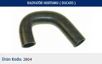 MASTER M2804 Radyatör Alt Hortumu 1338717080 resmi