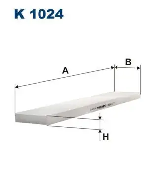 FILTRON K1024 Polen Filtresi resmi