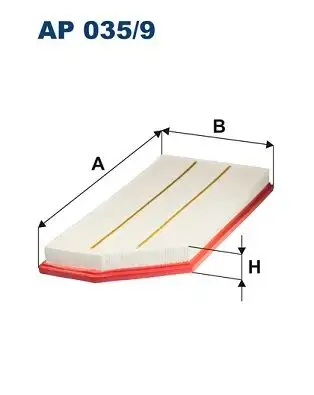 FILTRON AP035/9 Hava Filtresi A6540940004 resmi