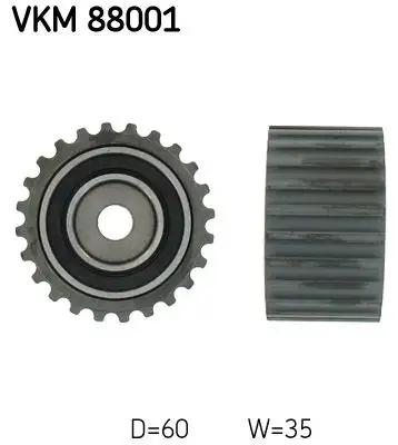 SKF VKM88001 Triger Gergi Rulmanı resmi