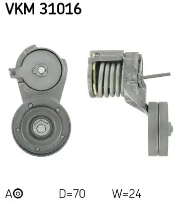 SKF VKM31016 Kayış Gergi Kütüğü 032145299A resmi