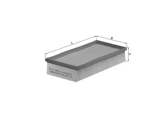 MAHLE LX494 Hava Filtresi 13721702908 resmi