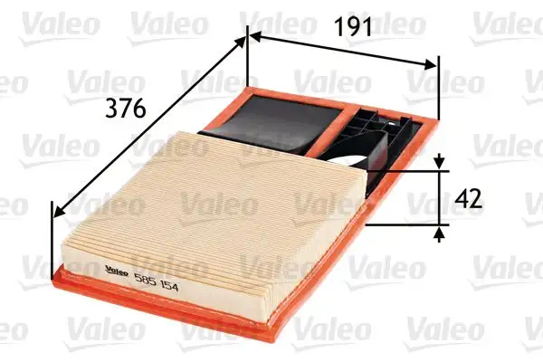 VALEO 585154 Hava Filtresi resmi
