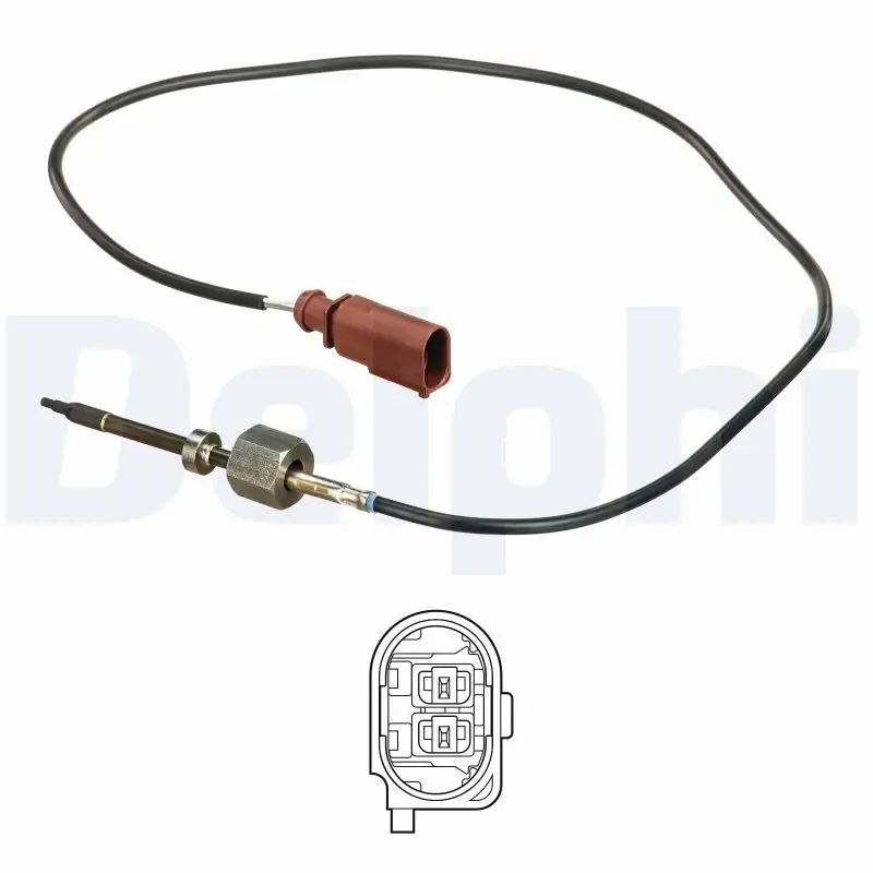 DELPHI TS30252 Egzoz Sıcaklık Sensörü 070906088A resmi