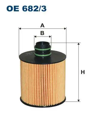 FILTRON OE682/3 Yağ Filtresi resmi