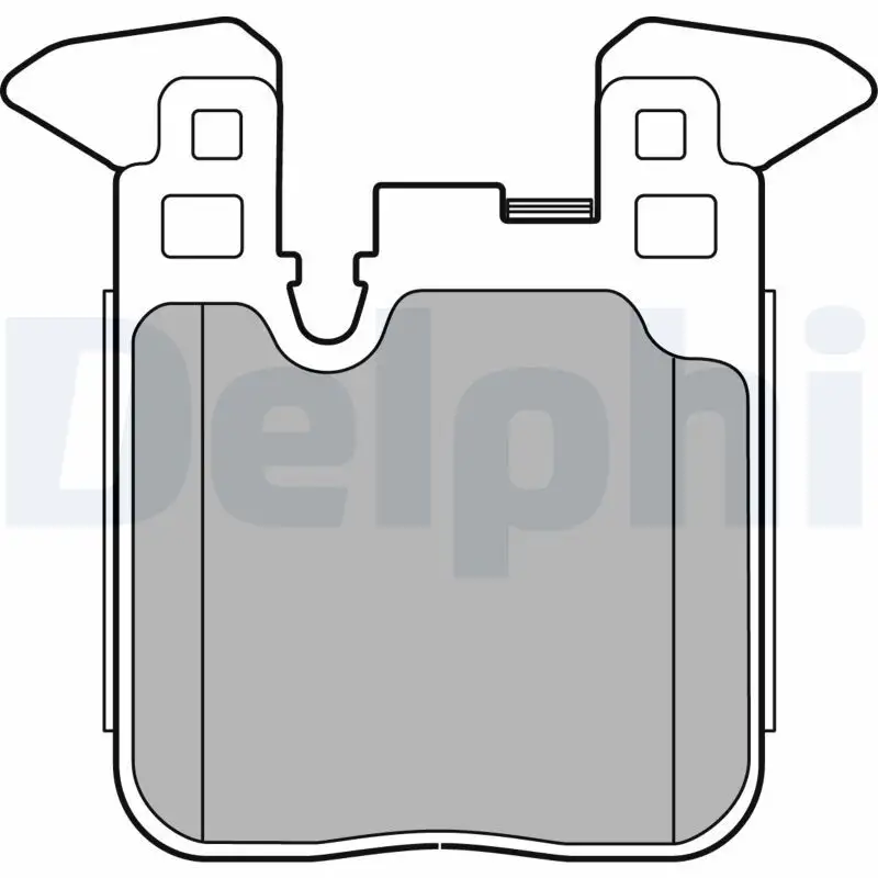 DELPHI LP2660 Arka Fren Balatası resmi
