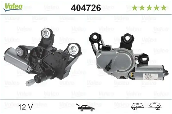 VALEO 404726 Silecek Motoru (Arka) 6Q6955711B resmi