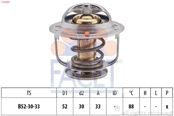 FACET 7.8238S Termostat resmi