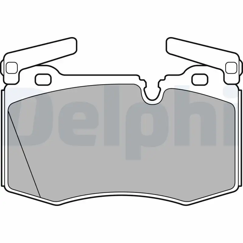 DELPHI LP2235 Ön Fren Balatası 34116789157 resmi