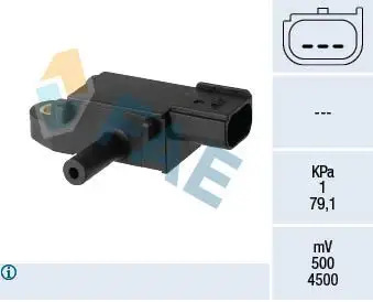 FAE 16148 Egzoz Basınç Sensörü CV215H295AB resmi