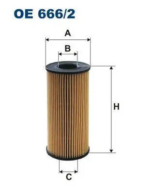 FILTRON OE666/2 Yağ Filtresi resmi