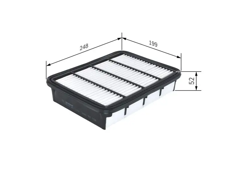 BOSCH F026400165 Hava Filtresi resmi