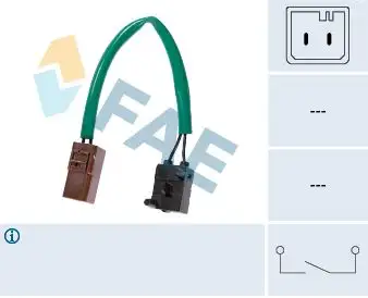 FAE 24905 Debriyaj Pedal Müşiri 212778 resmi