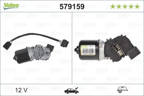 VALEO 579159 Silecek Motoru (Ön) 7701052465 resmi