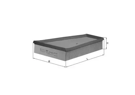 MAHLE LX694 Hava Filtresi 1444R6 resmi