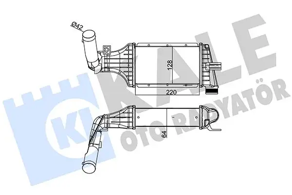 KALE 345200 Turbo Radyatörü resmi