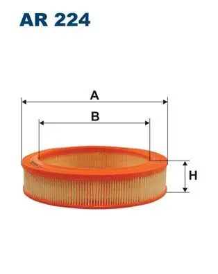 FILTRON AR224 Hava Filtresi resmi