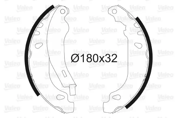 VALEO 562084 Arka Fren Balatası 4241L4 resmi