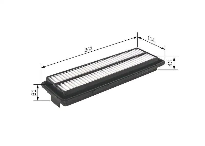 BOSCH F026400232 Hava Filtresi 17220RBDE00 resmi