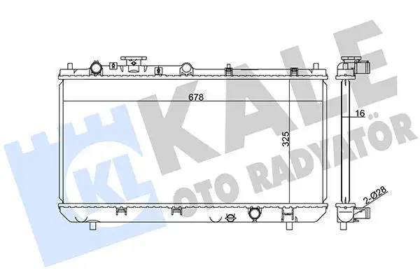 KALE 359900 Radyatör resmi